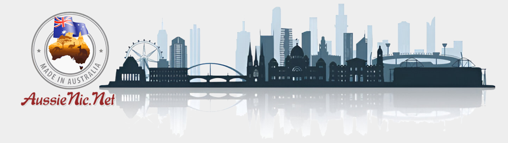 Made in Australia - ThickBlackFrames Wedding Videography & Design Logo